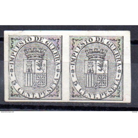 Pareja de fiscales sin dentar 5cent