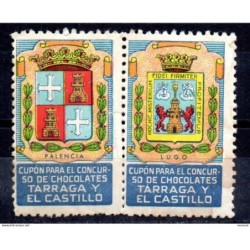 2 viñetas  chocolates tarraga