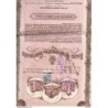 PaPel ayuntamiento de Cartagena obligacion hipotecaria 500 pesetas  de 1929 con cupones