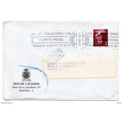 Carta de 1982 buzones madrid