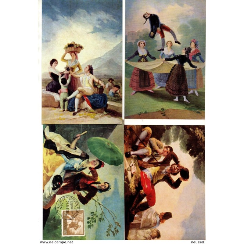 6 tarjetas postales museo del prado 6 tarjetas postales museo del prado