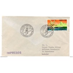 Carta con matasellos commemorativo de descenso del sella de 1978