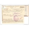 Conjunto de papeles 1960