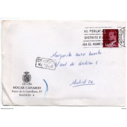 Carta  devuelta  Hogar canario