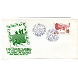 Carta  con matasellos commemorativo de   inserso de 1981