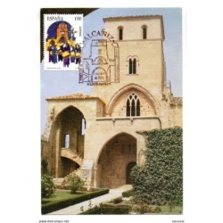 Tarjeta con matasellos commemorativo alcañiz
