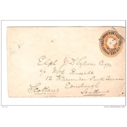 Carta de India  1896