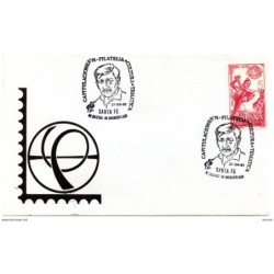 Carta con matasellos commemorativo de  capitulaciones santa fe