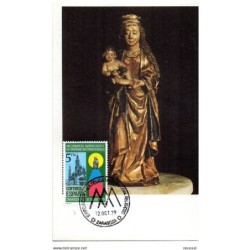 Tarjeta con matasellos commemorativo de  zaragoza