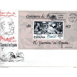 Sobre de primer dia  de  Picaso