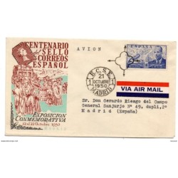 Sobre  con matasellos commemorativo de ECSE 1950