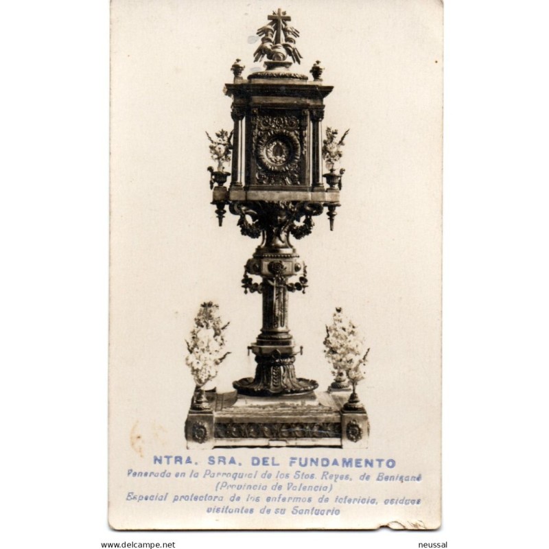 Tarjeta postal nuestra señora del fundamento Tarjeta postal nuestra señora del fundamento
