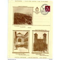 Tarjeta con matasellos commemorativo de capitulaciones 1991