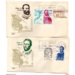 2 sobres  de primer dia  Editado Alonso  de  n 188993