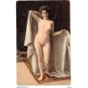 Tarjeta mujer desnuda