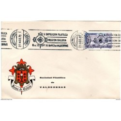 Carta con matasellos commemorativo de region gallega barco de valdeorras 1973
