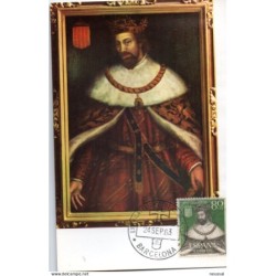 Tarjeta con  matasellos conmemorativo de  merced 1963