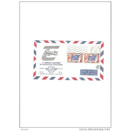 Carta de francia 61