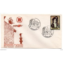 Carta con matasellos commemorativo  barnafil de 1978