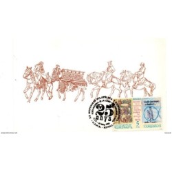 Tarjeta con matasellos commemorativo ripoll de 1991