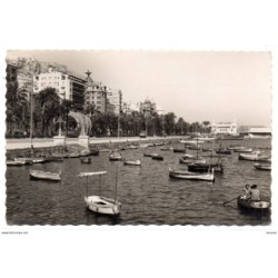Postal de alicante  puerto
