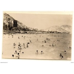 Postal de alicante  playa del postiguet