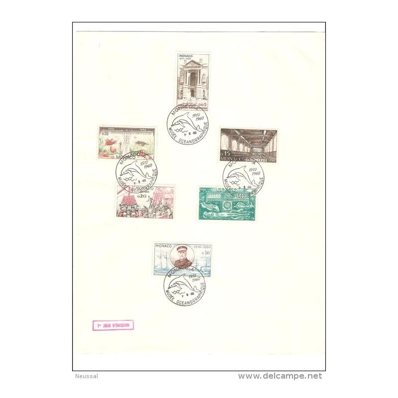 Serie en papel con cuño primera emision 1960 Serie en papel con cuño primera emision 1960