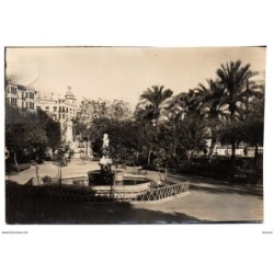 Foto postal de alicante parque