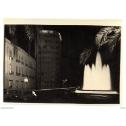 Foto postal de  fuente luminosa