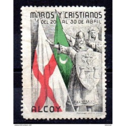 Viñeta moros y cristianos de alcoy