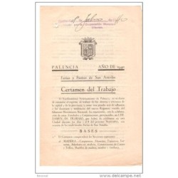 Certamen del trabajo palencia 1940
