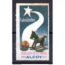 Viñeta cabalgata de reyes magos de 1971