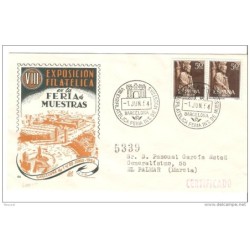 Carta de españa de 1954