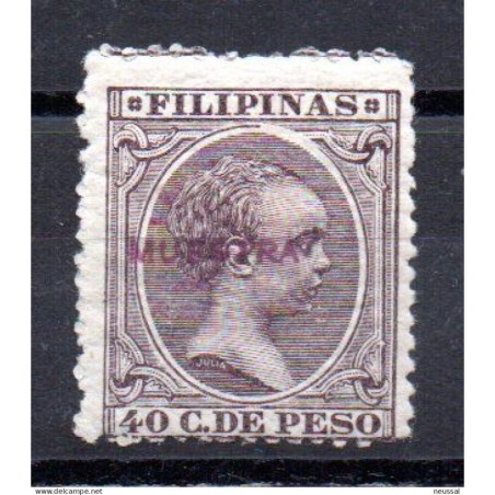 Sello n 129 muestra Filipinas