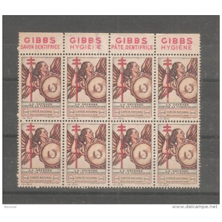Bloque de viñetas de nestle 1936