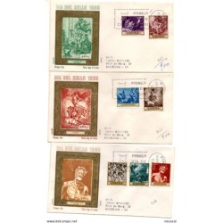 3 cartas con  1968 editado alfil