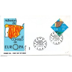 Carta con matasellos conmemorativo europa de 1978