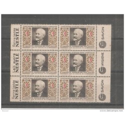 Bloque de viñetas tuberculosos 1934