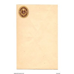 Sobre entero postal de japon