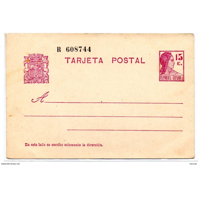 Entero postal n 69 España Entero postal n 69 España