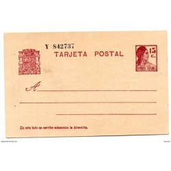 Entero postal  n 69   España