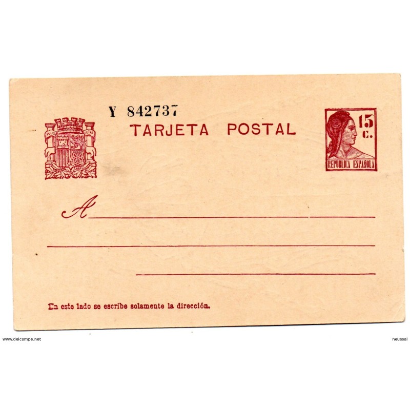 Entero postal n 69 España Entero postal n 69 España