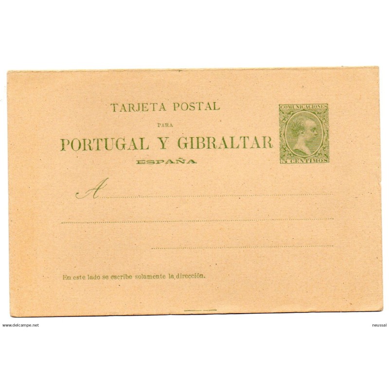 Entero postal n 30 España Entero postal n 30 España