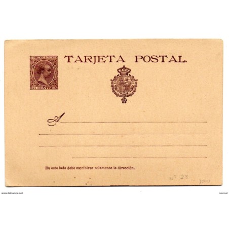 Entero postal n 27  España