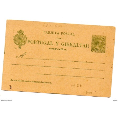 Entero postal n 34  España