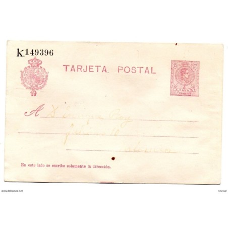 Entero postal n 50  España