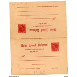 Entero postal n 17 España