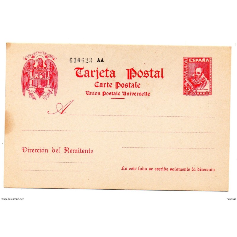 Entero postal n 84 España Entero postal n 84 España