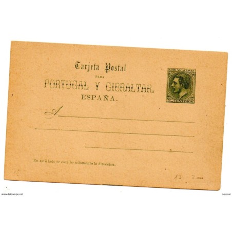 Entero postal  n 13   España