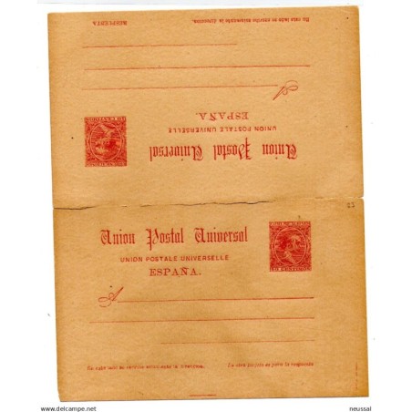 Entero postal  n 23   España